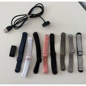 Fitbit Inspire HR Fitness Activity Tracker Black Includes 8 Extra Bands Tested